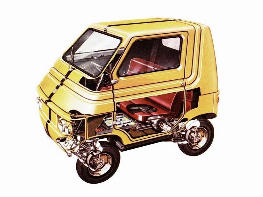 Схема Zagato Zele 1974 года  (фото 2 из 2)